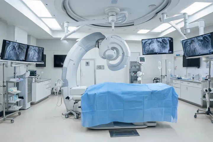 Cardiac catheterization laboratory